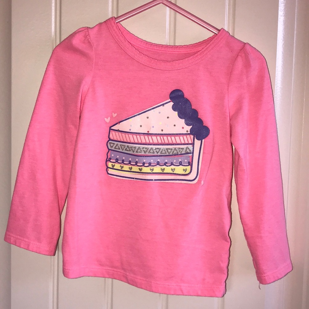 Pink Long Sleeved Cake Shirt by Circo